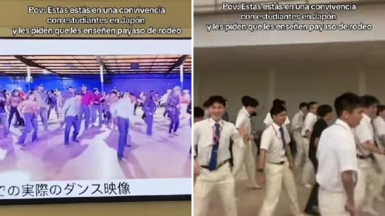 Estudiantes japoneses conquistan el “Payaso de Rodeo” en minutos y video enloquece redes