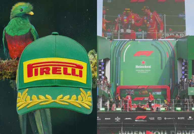 Pirelli lanza gorra edición especial para el GP de México 2025