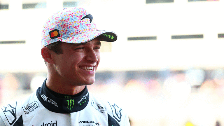 Lando Norris se burla de los abucheos tras ganar el Gran Premio de México