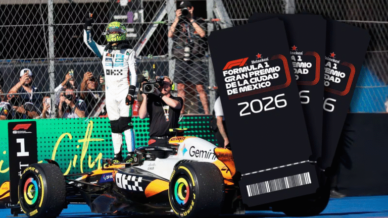 Boletos del Gran Premio de México 2026: precios y fechas de venta