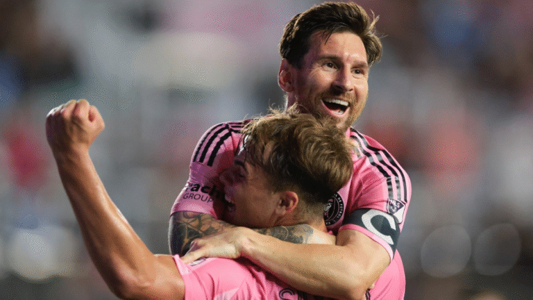 Messi brilla con doblete y guía al Inter Miami a sus primeras semifinale en la MLS