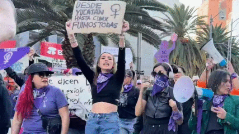 Movilizaciones por el 25N visibilizan cifras de violencia contra las mujeres