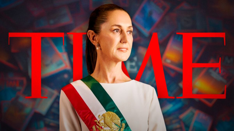 Time incluye a Claudia Sheinbaum entre las 100 personas más influyentes de 2026
