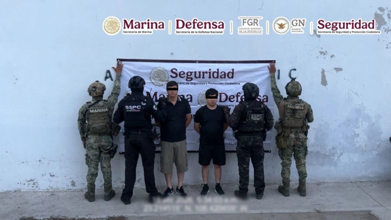 Detienen en Mazatlán a dos presuntos integrantes de Los Chapitos
