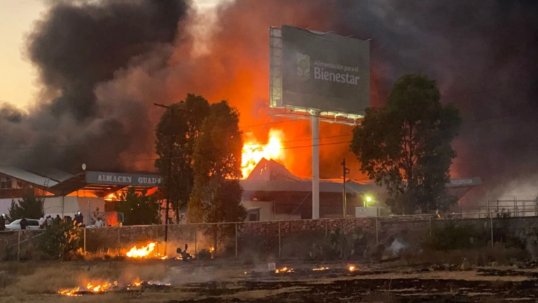 Claudia Sheinbaum señala que FGR investigará incendio en bodega de Zacatecas