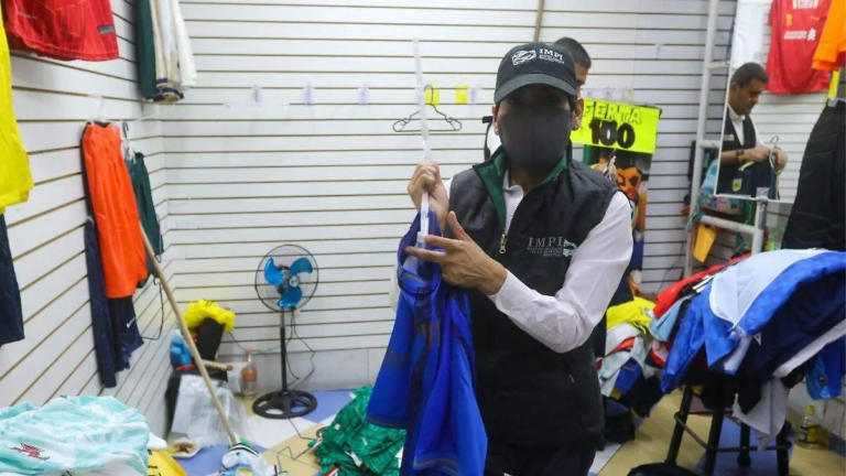 IMPI asegura 7.8 millones de productos pirata en 11 estados