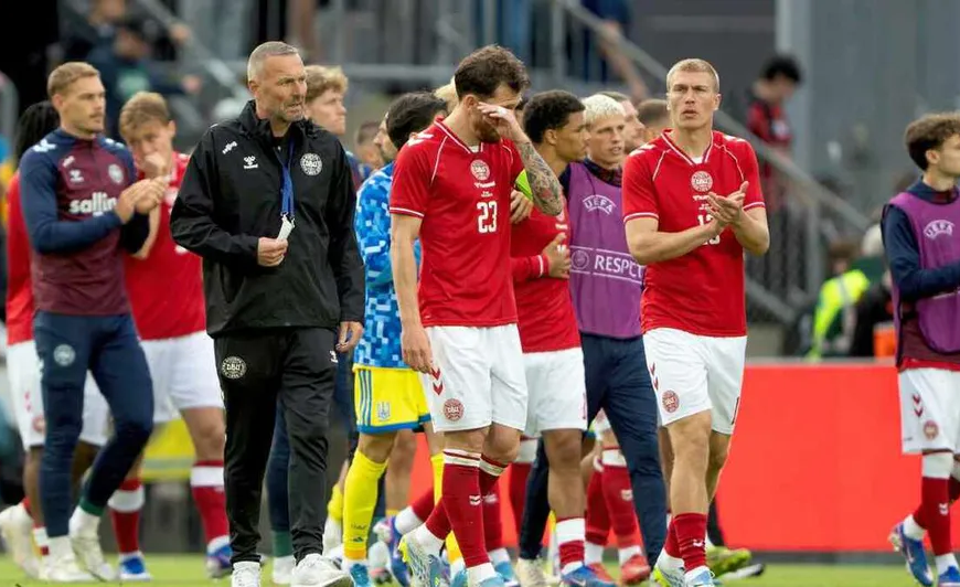 Eriksen se desploma en amistoso entre Dinamarca y Ucrania