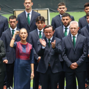 Sheinbaum abandera a la Selección Mexicana rumbo al Mundial 2026