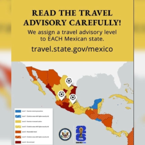 Estados Unidos mantiene alerta de “no viajar” a seis estados de México