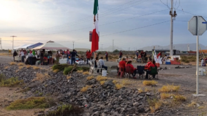 Ambientalistas y comunidades indígenas bloquean planta de amoniaco en Topolobampo