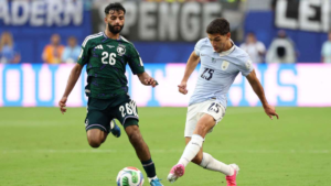Uruguay empata 1-1 ante Arabia Saudita