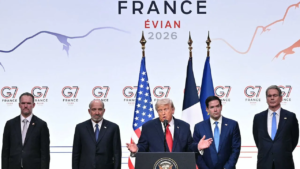 Trump lleva acusaciones contra México al G7
