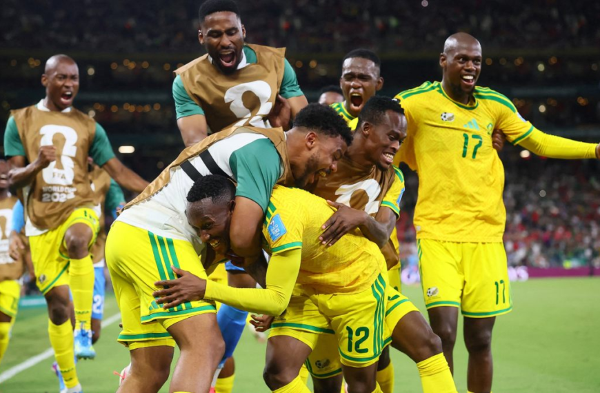 Sudáfrica vence a Corea del Sur y avanza por primera vez a la siguiente ronda