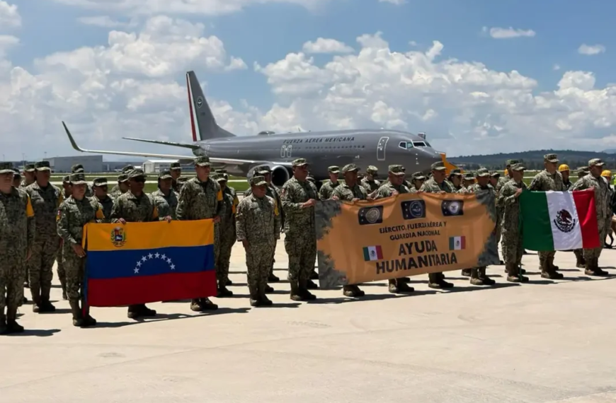 México envía brigada de rescate y apoyo médico a Venezuela tras los sismos del 24 de junio