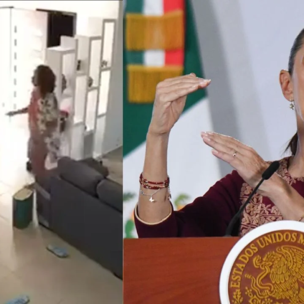Sheinbaum brinda apoyo a esposa de exdirector de Pemex