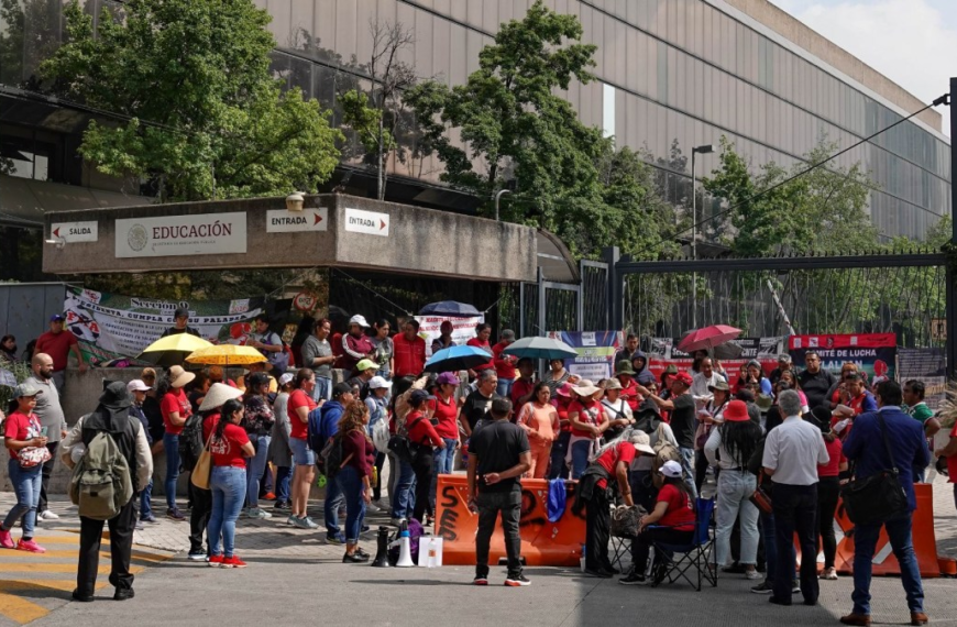 CNTE liderará movilizaciones y bloqueos en CDMX