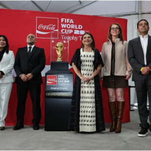 Trofeo del Mundial 2026 llega a Ciudad de México