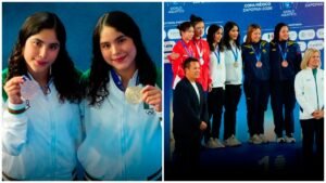 Gemelas Cueva conquistan el oro para México en clavados