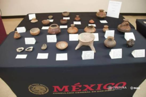 Gobierno de México ha repatriado 3 mil 770 piezas del patrimonio cultural