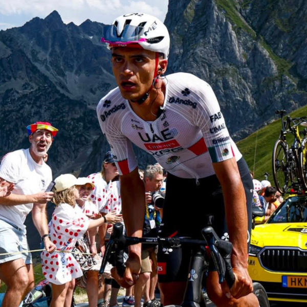 Isaac del Toro desciende al séptimo lugar del Tour de Francia