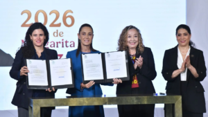 Sheinbaum firma iniciativa de Ley General contra el Feminicidio