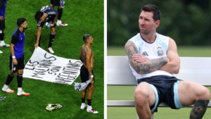 FIFA analiza posible sanción a Argentina por pancarta sobre Malvinas