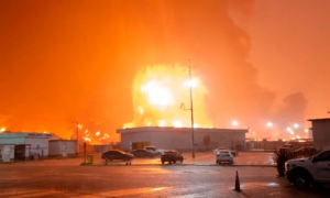 Incendio en la refinería Olmeca de Dos Bocas fue controlado sin personas lesionadas