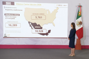 Sheinbaum anuncia la segunda edición de «México Canta»