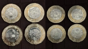 Banxico presenta monedas del Mundial 2026: esto representan sus diseños