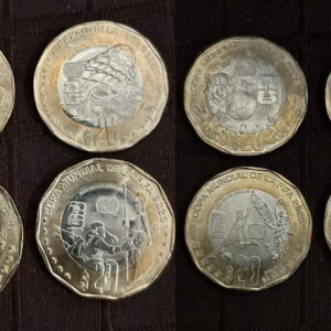 Banxico presenta monedas del Mundial 2026: esto representan sus diseños