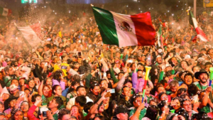 Más de un millón celebran en CDMX el pase de México