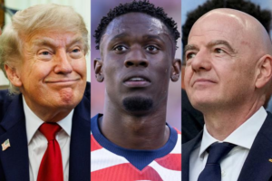 Infantino confirma llamada de Trump por sanción a Balogun