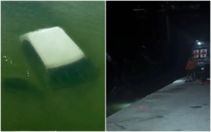 Mueren cuatro marinos tras caer vehículo a un río en La Pesca, Tamaulipas