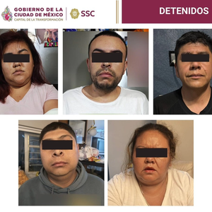 Detienen a presunto líder de célula que extorsionaba a motociclistas repartidores en CDMX