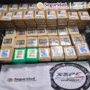 Aseguran 217 kilos de cocaína en la carretera México-Cuernavaca