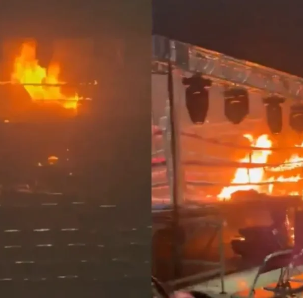 Incendian ring y suspenden función de boxeo en Hermosillo