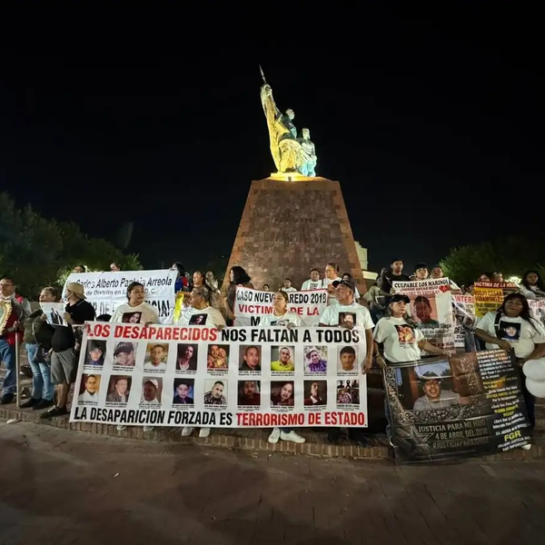 Familiares de desaparecidos marchan en Nuevo Laredo