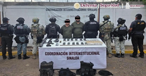 Detienen a dos presuntos integrantes de Los Chapitos por secuestro de 10 mineros en Sinaloa