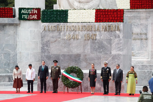 Conmemoran 179 aniversario de los Niños Héroes