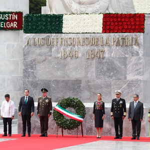 Conmemoran 179 aniversario de los Niños Héroes