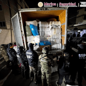 Aseguran 13 toneladas de tabaco ilegal durante cateos en la Ciudad de México