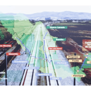 Sheinbaum anuncia 2 mil 400 kilómetros de vías férreas