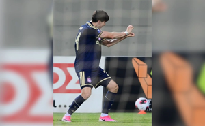 Armando “Hormiga” González anota su primer gol con Olympiacos