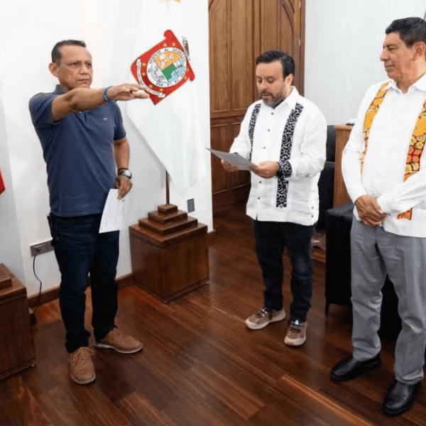 Francisco Vásquez Jiménez es designado comisionado municipal de Juchitán