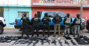 Detienen en Puebla a nueve personas por presuntos vínculos con red de robo de transporte