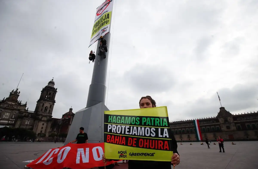 Greenpeace y pobladores exigen cancelar proyecto en Topolobampo