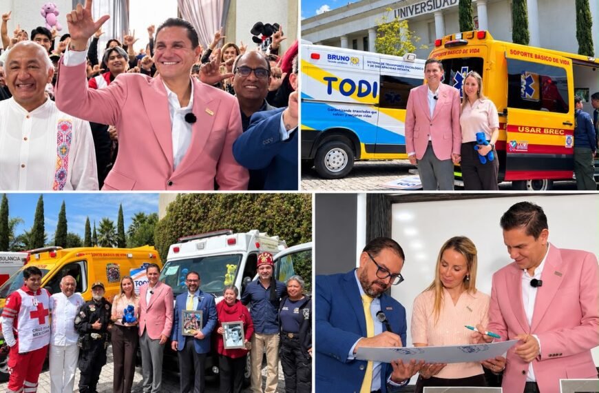 Luis Montaño suma esfuerzos para donar ambulancia a niños con cáncer en Atizapán