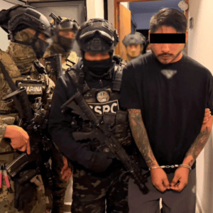 Detienen a “El Cromo”, presunto líder criminal ligado al CJNG