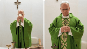 Papa León XIV celebra misa y agradece a personal del Hospital