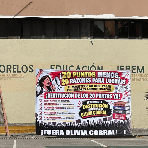 Maestros de Morelos exigen restitución de 20 puntos en promoción horizontal